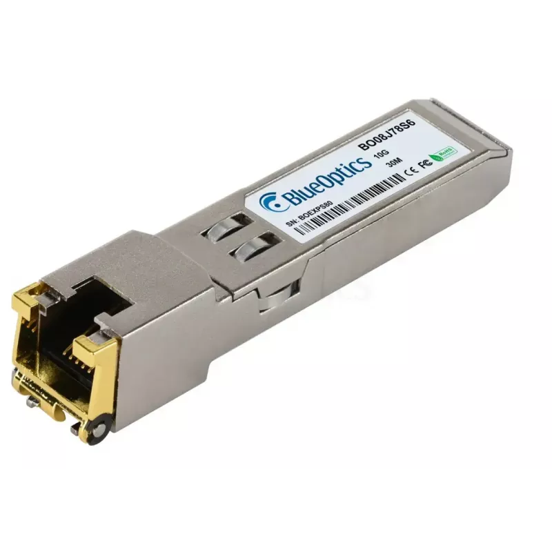 BlueOptics BO08J78S6IN SFP+ transceiver, 10GBASE-T, RJ45, 30 m, priemyselný