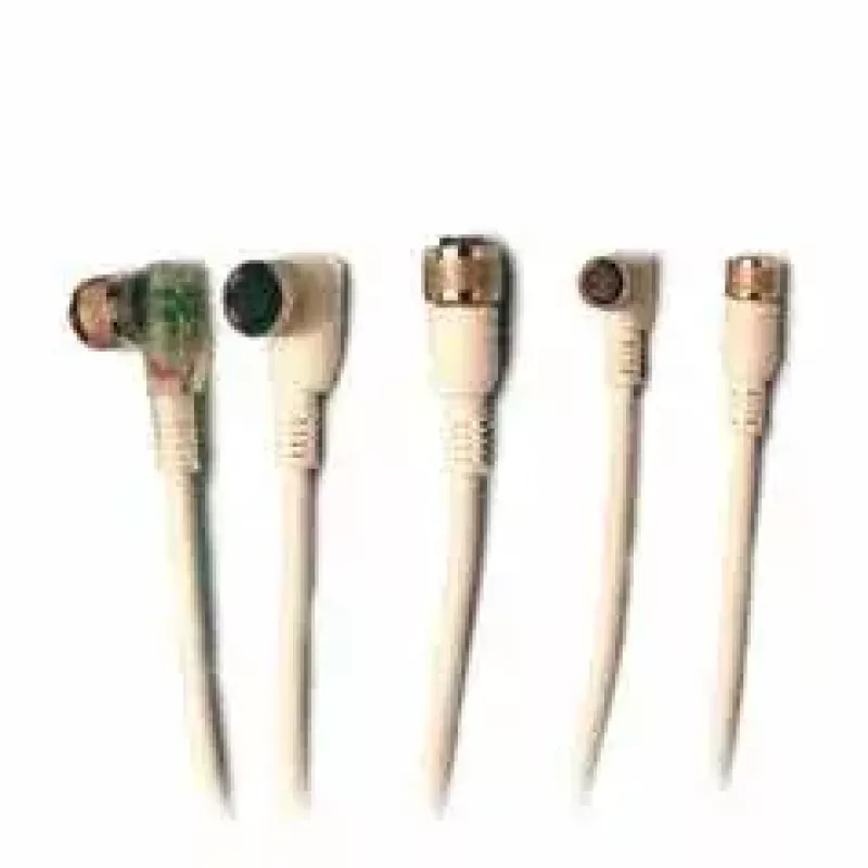 Signálny kábel Datalogic CS-A1-02-G-05 5 m, 4‑pólový M12 konektor, sivý