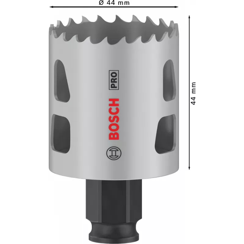Dierová píla Bosch PRO Multi Material PC Plus 44 mm pre vŕtačku, vhodná na sadrokartón, kov, plast, mäkké drevo
