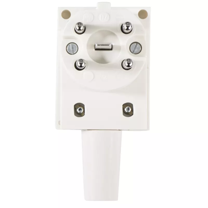 Hama 00220799 elektrická sieťová zástrčka biela