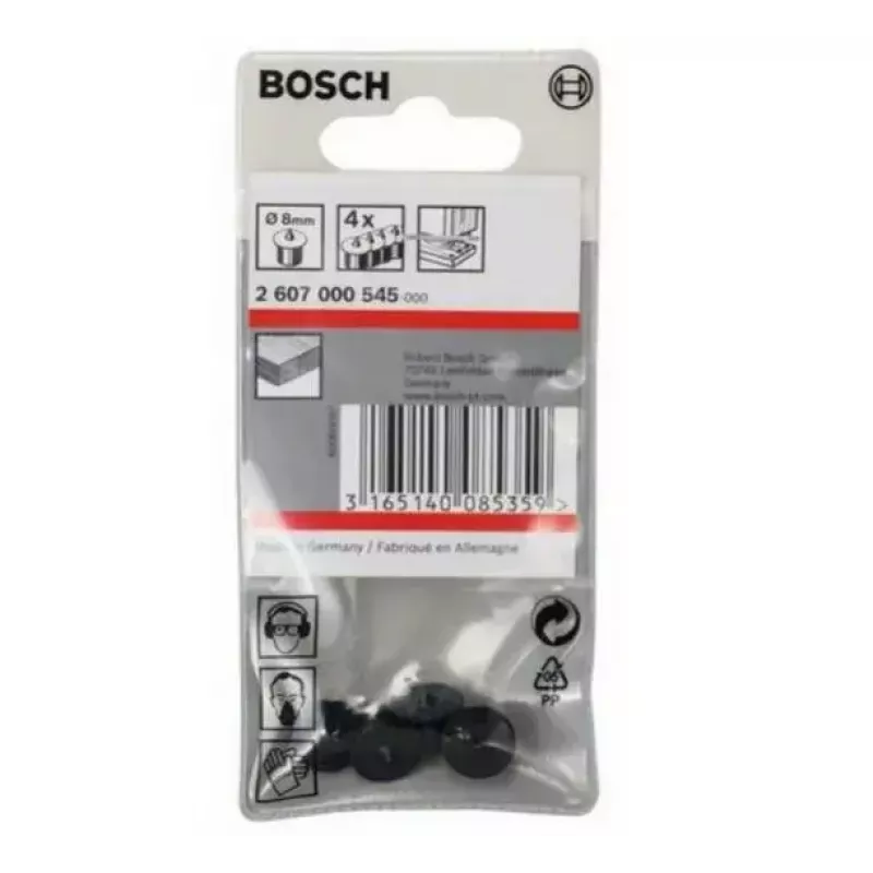 Vŕtací nástavec Bosch 2 607 000 545 čierny 8 mm priemer 4 kusy
