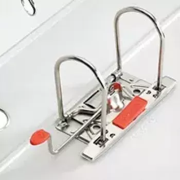 Krúžkový blok Herlitz 10841567 A4 sivý