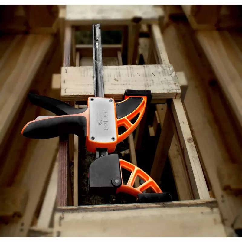 Ráčňová svorka Bahco QCB-150 15 cm čierna oranžová
