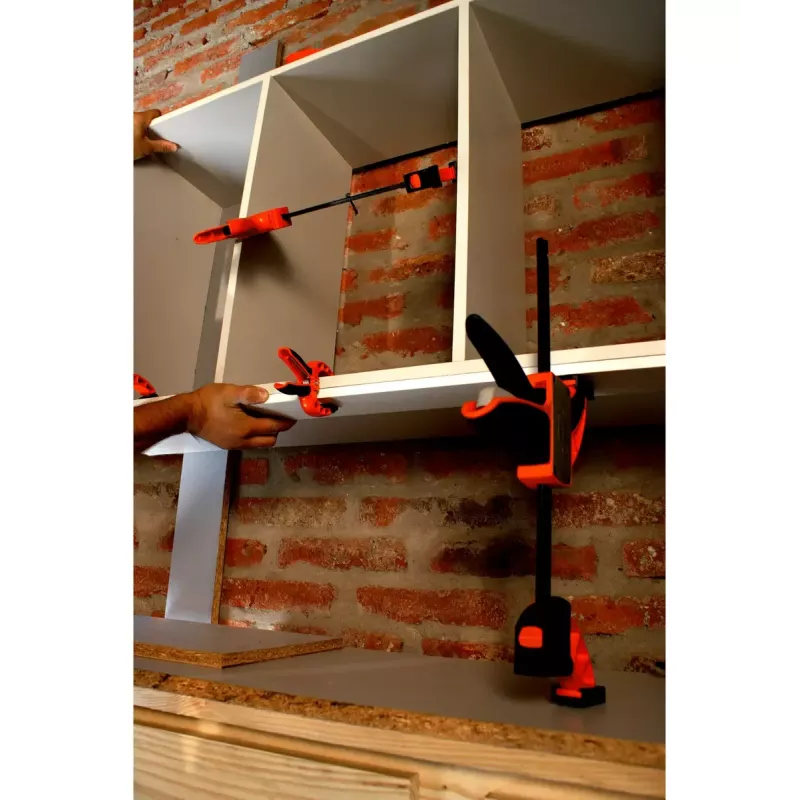 Ráčňová svorka Bahco QCB-150 15 cm čierna oranžová