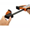 Ráčňová svorka Bahco QCB-150 15 cm čierna oranžová
