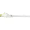 Sieťový kábel Renkforce RF-4149858 0,25 m Cat6a S/FTP sivý