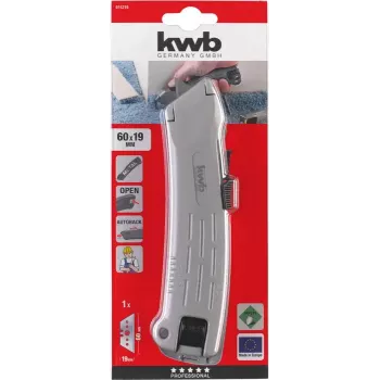 Rezací nôž KWB 015210173 dĺžka 173 mm čepeľ 6 cm šírka 1,9 cm