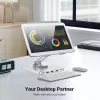 Techly 8-in-1 USB-C hub dokovacia stanica stojan na tablet
