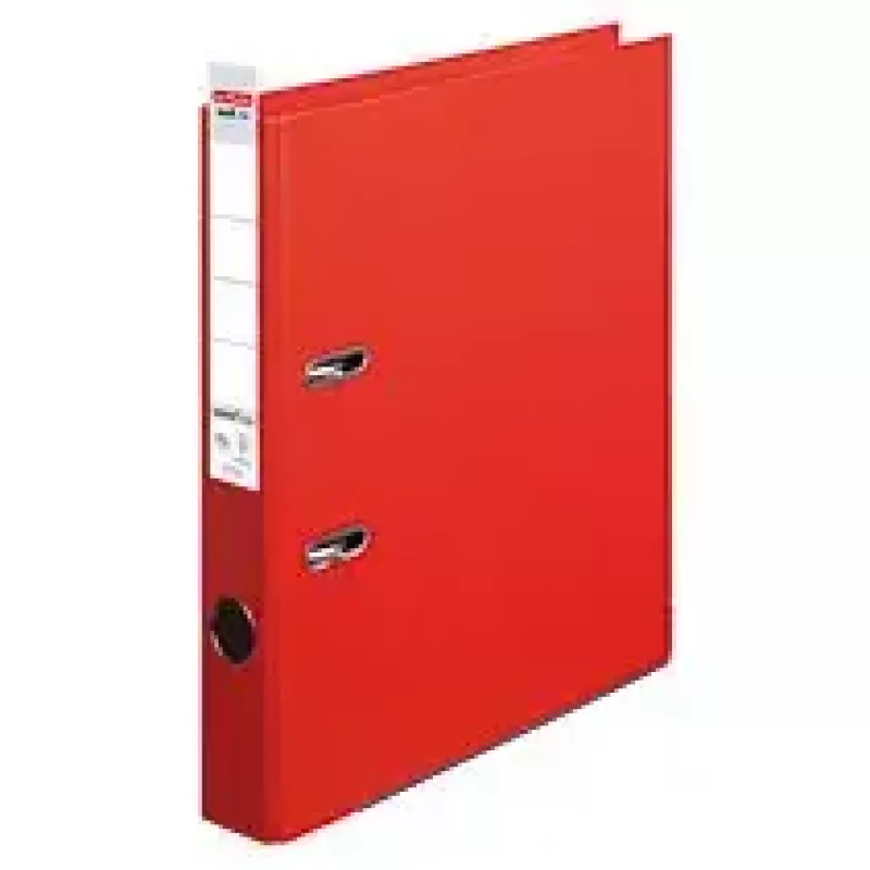 Krúžkový blok Herlitz 10834737 A4 červený