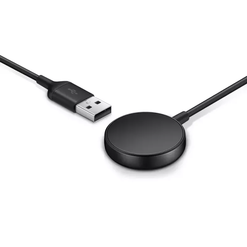 Samsung EP-OR825 smartwatch čierny USB bezdrôtové nabíjanie interiérové