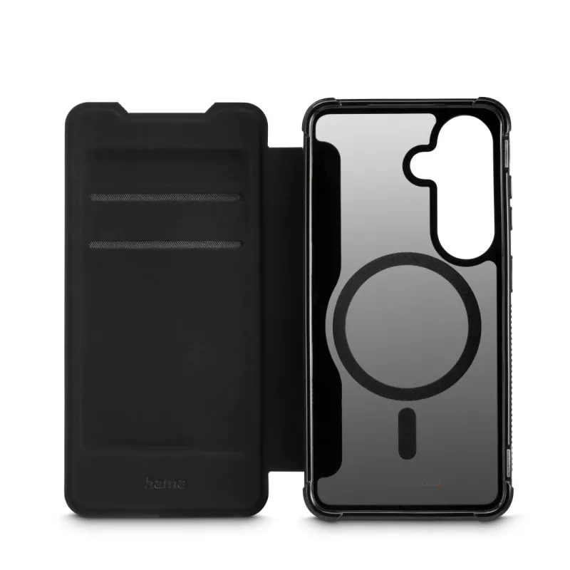 Hama 00016003 Extreme Protect knižkové puzdro pre Samsung Galaxy S26, magnetické, čierne