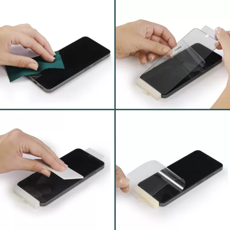 Hama Super Hybrid Clear ochranná fólia na displej Samsung 1 kus