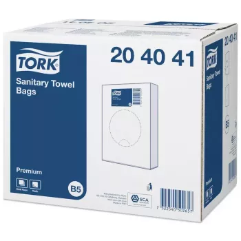 Vrecia na odpad Tork 204041 biele 25 ks