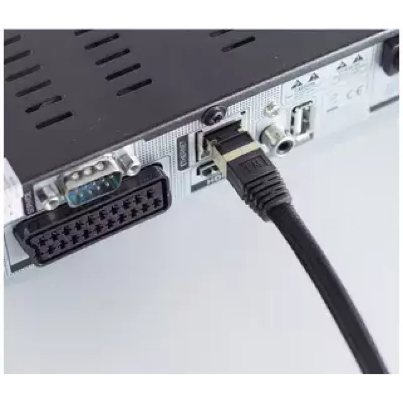 Sieťový kábel ShiverPeaks BS20-60035 RJ-45 Cat6a 3m čierny