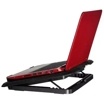 Hama čierna chladiaca podložka na notebook 39,6 cm (15,6