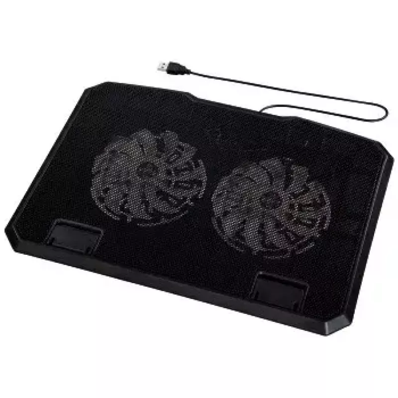 Hama čierna chladiaca podložka na notebook 39,6 cm (15,6