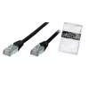 Sieťový kábel ShiverPeaks BS75111-S 1m Cat5e F/UTP čierny