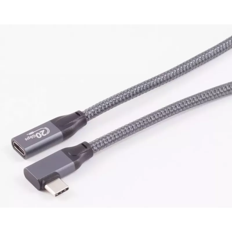 USB kábel ShiverPeaks BS13-56030 2 m USB 3.2 Gen 2x2 sivý