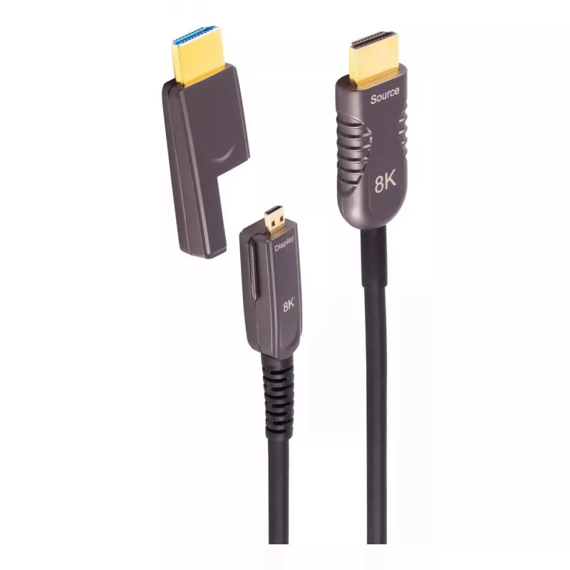 HDMI kábel ShiverPeaks BS30-52495 40 m HDMI Type-A Type-D 2.1 48 Gbit/s