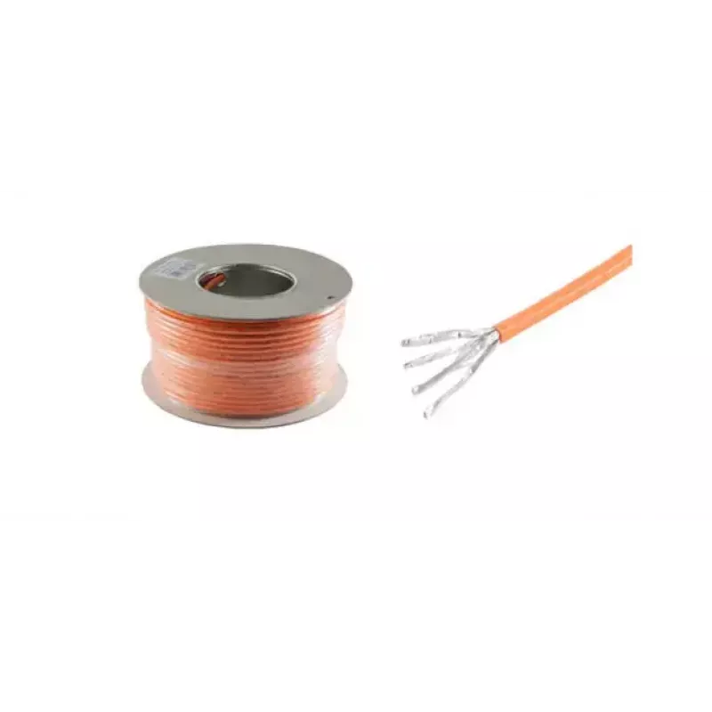 Sieťový kábel ShiverPeaks BS75500-100SP 100 m Cat7 S/FTP oranžový
