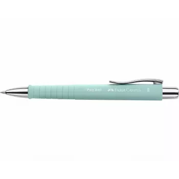 Guličkové pero Faber-Castell 241105 s klipom, zatahovacie, modrý atrament, extra široký hrot, 1 ks
