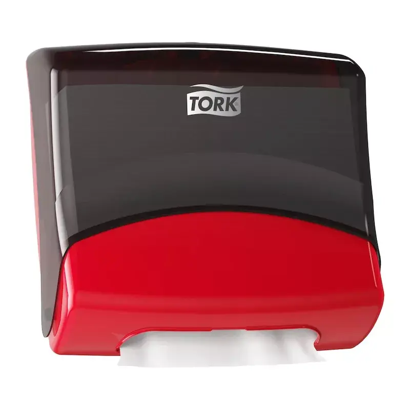 Tork 654008 zásobník na papierové utierky, listové, červený