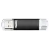Hama FlashPen Laeta Twin 16 GB USB 3.0 (3.2 Gen 1) OTG USB kľúč, plastový