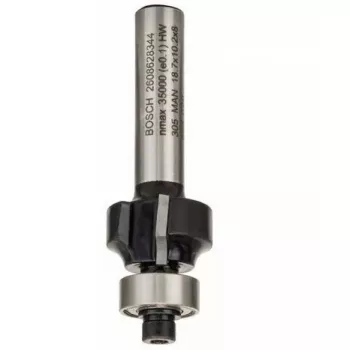 Bosch Accessories 2608628344 zaobľovacia fréza zo spekaného karbidu, stopka 8 mm, dĺžka 53 mm