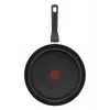Tefal Hard Titanium Pro G28990 súprava panvíc, 2 ks, titánový povrch, hliník, indukcia, 175°C, čierna