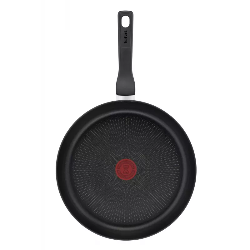 Tefal Hard Titanium Pro G28990 súprava panvíc, 2 ks, titánový povrch, hliník, indukcia, 175°C, čierna