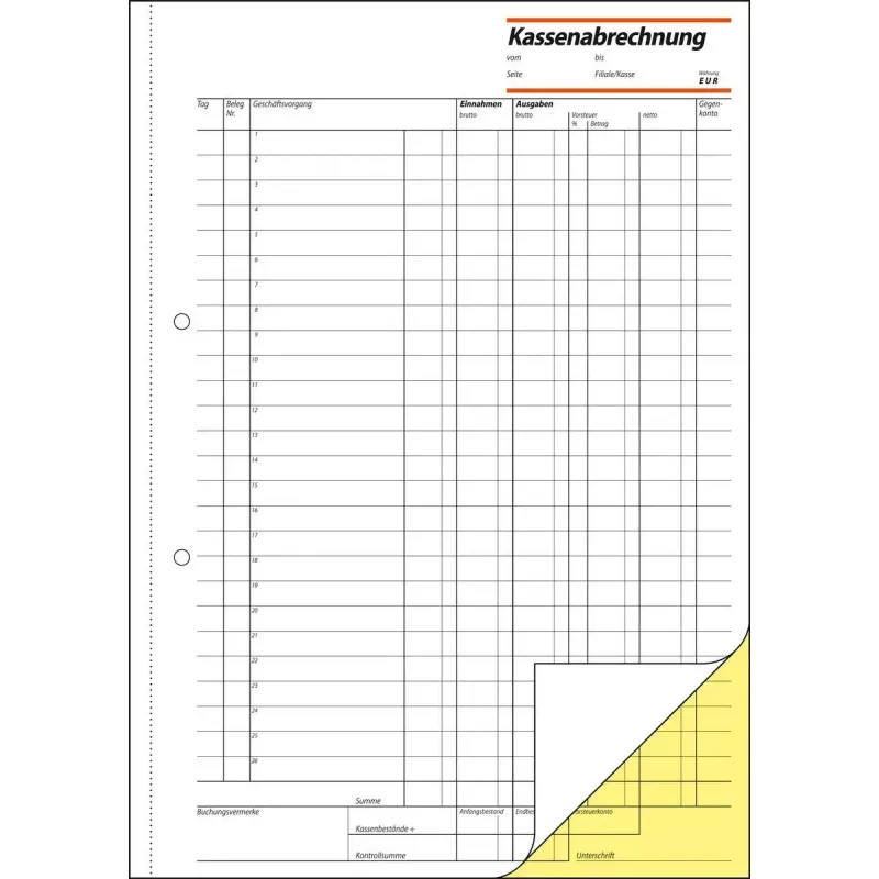 Obchodný formulár Sigel KG428