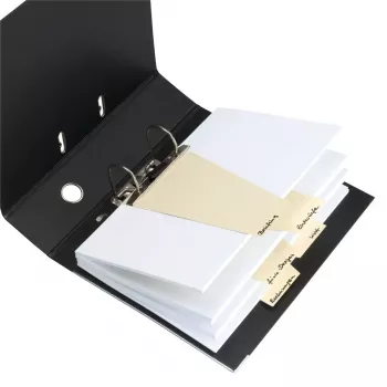 Oddeľovače Herlitz 10838381 kartón žltá 100 kusov