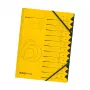 Herlitz easyorga triediaci zakladač A4, 12 priehradok, žltý