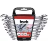 Kľúč vidlicový KWB 470390 8-dielny 234x162x40 mm