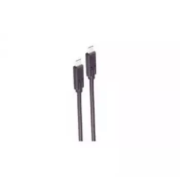 USB kábel ShiverPeaks BS13-63025 USB4 Gen 3x2 1m USB C čierny