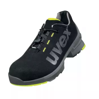 Bezpečnostná obuv UVEX 8544.8 S2 SRC — dámske, vrchný materiál z mikroveľúru, PU podošva, podšívka z mesh