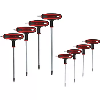 L-Torx kľúč KS Tools 151.8165 chróm-vanádiová oceľ 8 ks