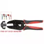 KS Tools 115.1425 lisovacie kliešte na izolované káblové oká, 220 mm