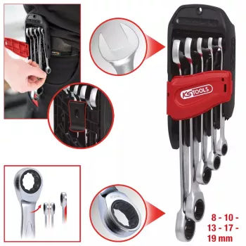 Ráčňový kľúč KS Tools 503.4255