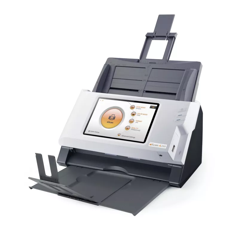 Plustek eScan A280 Essential ADF skener 600 x 600 DPI A4 čierny, biely
