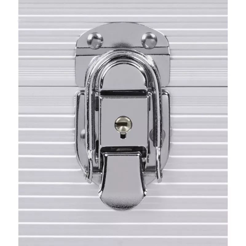 Hama 00181435 ochranné puzdro Microgroove kufrík na vinylové platne strieborná