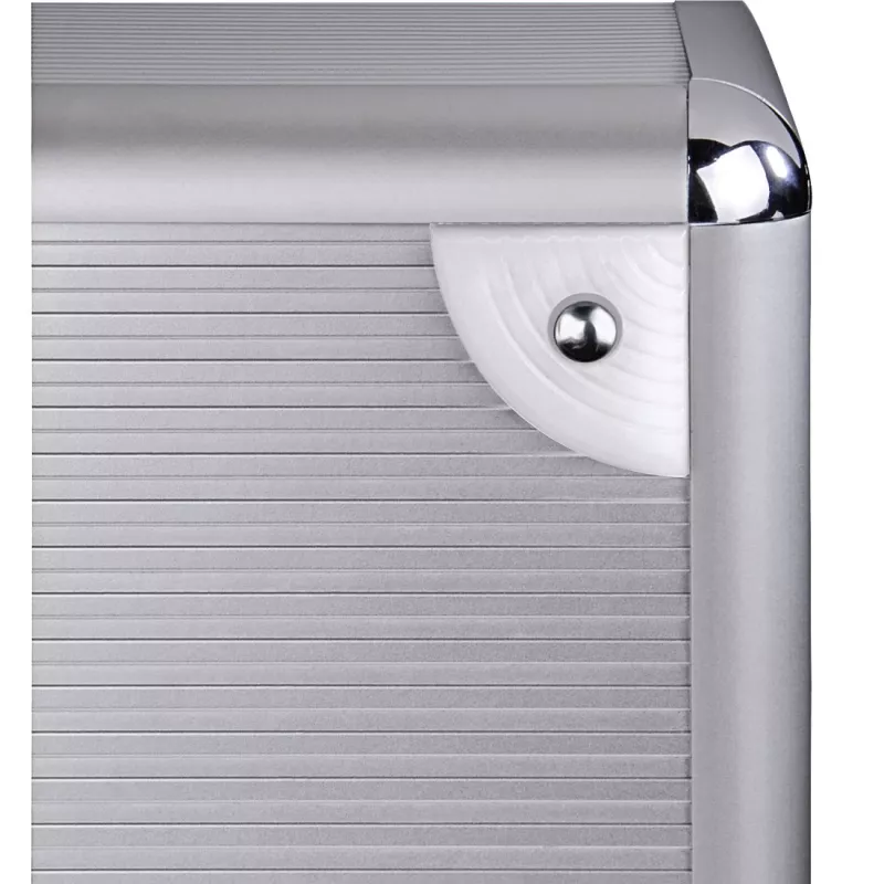 Hama 00181435 ochranné puzdro Microgroove kufrík na vinylové platne strieborná