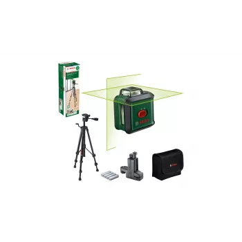 Bosch UniversalLevel 360 Premium-Set krížový čiarový laser, dosah 12 m
