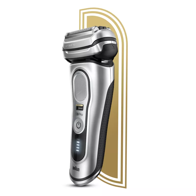 Braun Series 9 Pro 81744531 pánsky holiaci strojček fóliový holiaci strojček zastrihávač strieborná