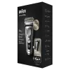 Braun Series 9 Pro 81744531 pánsky holiaci strojček fóliový holiaci strojček zastrihávač strieborná