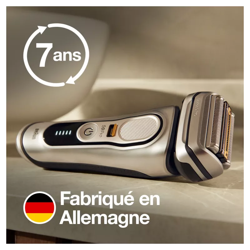 Braun Series 9 Pro 81744531 pánsky holiaci strojček fóliový holiaci strojček zastrihávač strieborná