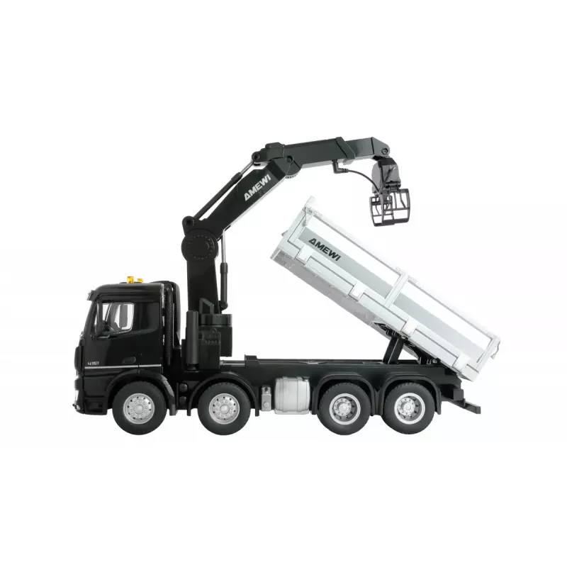 Autokran Amewi 22716, diaľkovo ovládaný model, mierka 1:18, elektromotor