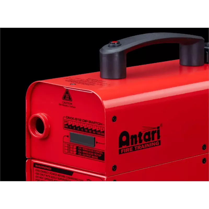Vodná hmlová hmla Antari FT-20X 600 W 0,4 L čierna červená
