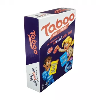 Hasbro Taboo Kids vs. Parents, 8 rokov, rodinná hra