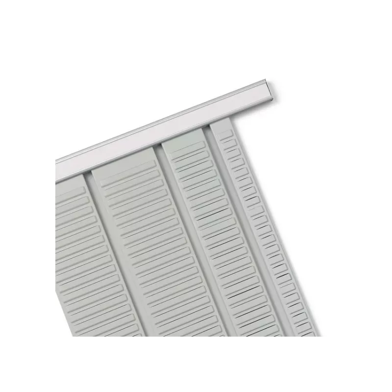 Nobo T-Card Support Rails 15 Link, hliník, sivá, 481 mm, 13 mm, 307 g, 68 mm